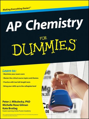 cover image of AP Chemistry For Dummies&#174;